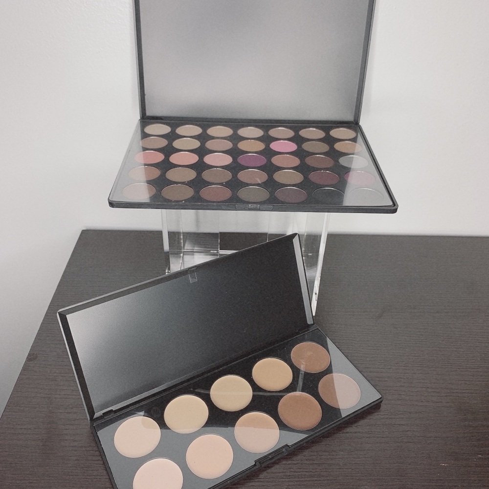 Morphe eyeshadow & cream highlight/countour